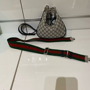Gucci small Attaché Bag.  Like new.  Worn 2-3 times. Smoke free home.